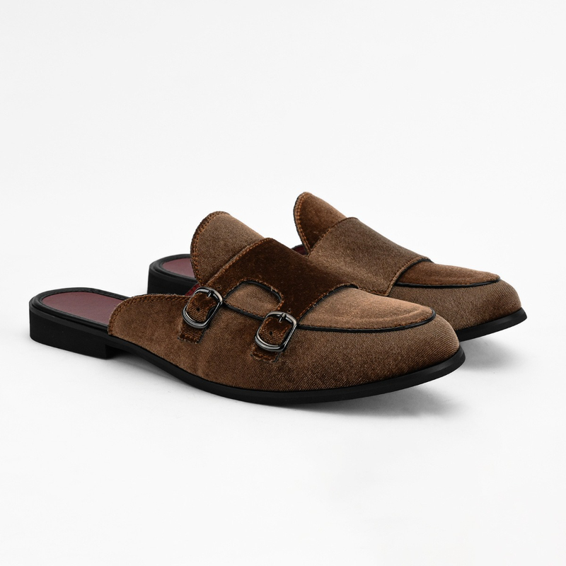 Men Shoes Xxl - Scarpe ciabatte da uomo in velluto