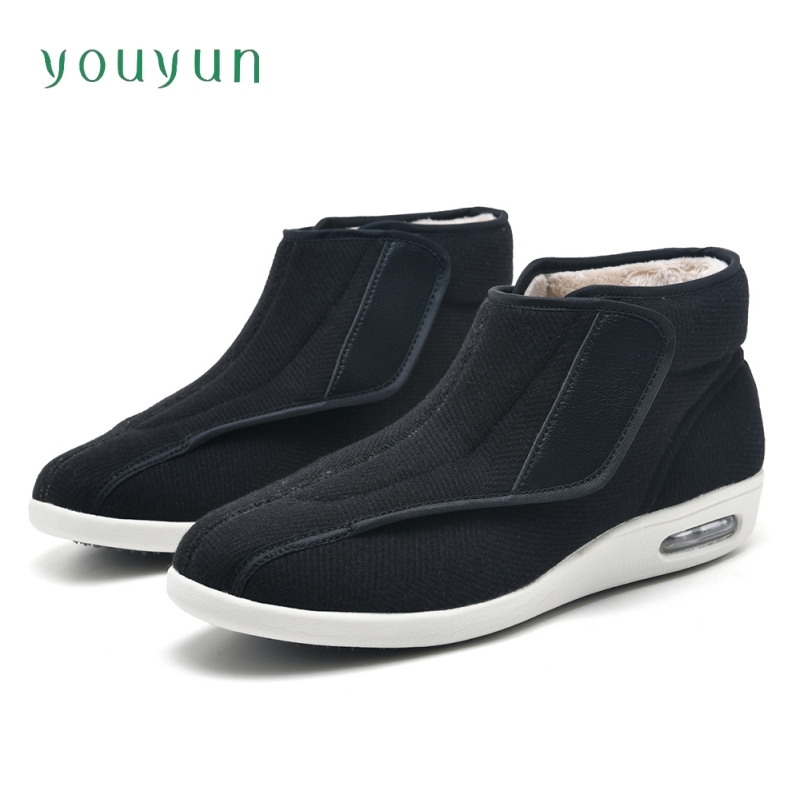 Men'S Shoes Diabetic - Scarpe invernali alte da passeggio casual