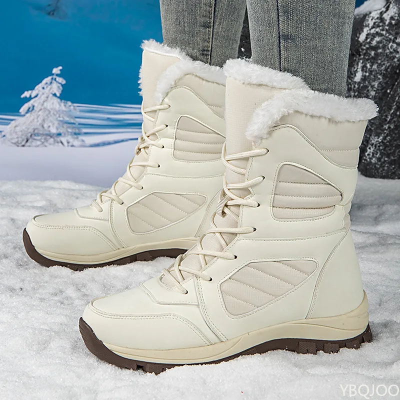 Winter Boot Insulated - Scarpe da uomo invernali alte, spesse,