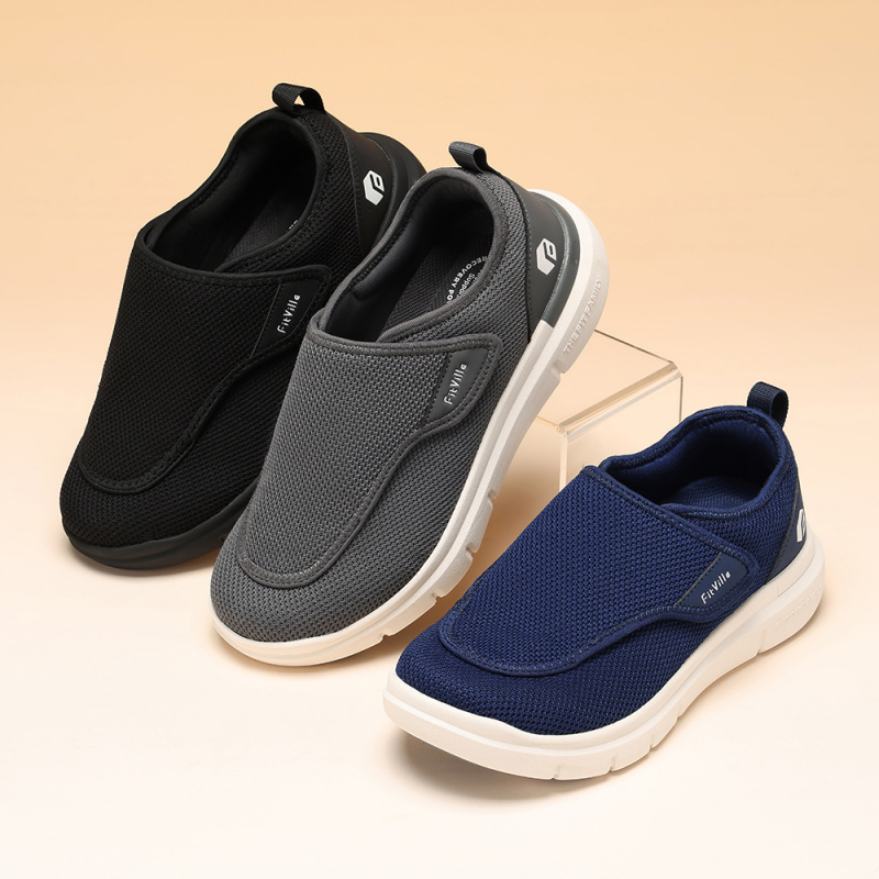 Men'S Shoes Diabetic - FitVille scarpe diabetiche da uomo Extra