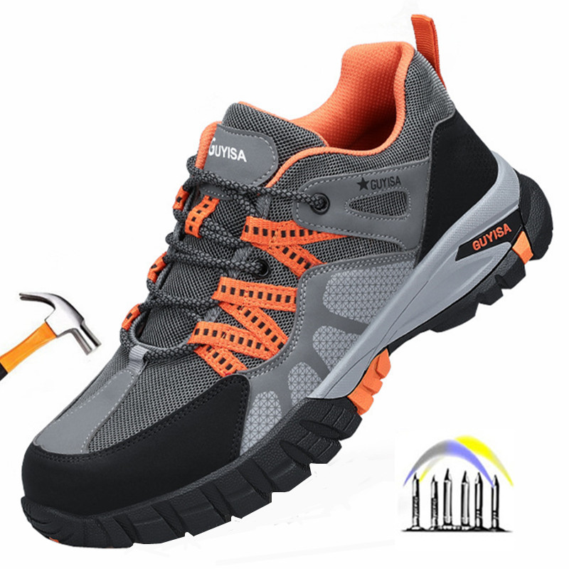 Men'S Shoes Diabetic - Scarpe antinfortunistiche da lavoro con puntale