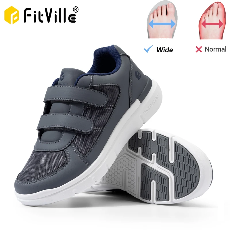 Men'S Shoes Diabetic - FitVille Scarpe per Diabetici da Uomo