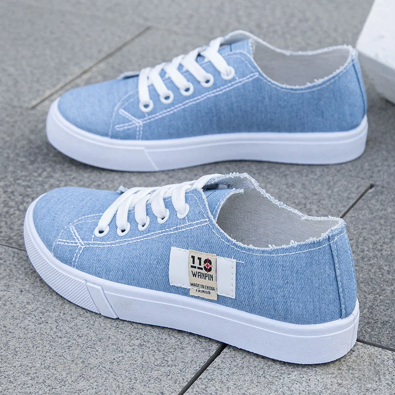 Men'S Shoes Dockers - Sneakers Basse in Tela Denim da