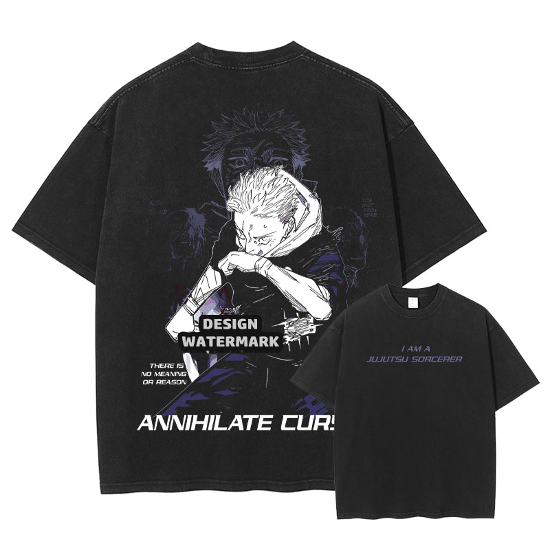 Men Shoes Xxl - T-shirt Anime JJK Gojo Saturo, Maglietta