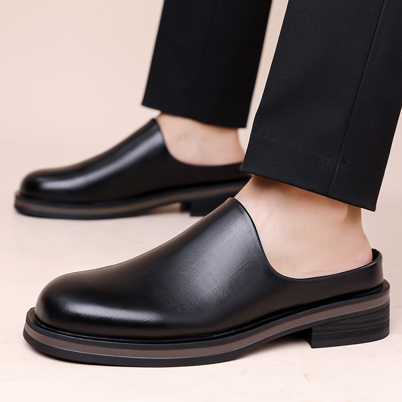 Men Shoes Marks - Mules da uomo slip-on, in pelle