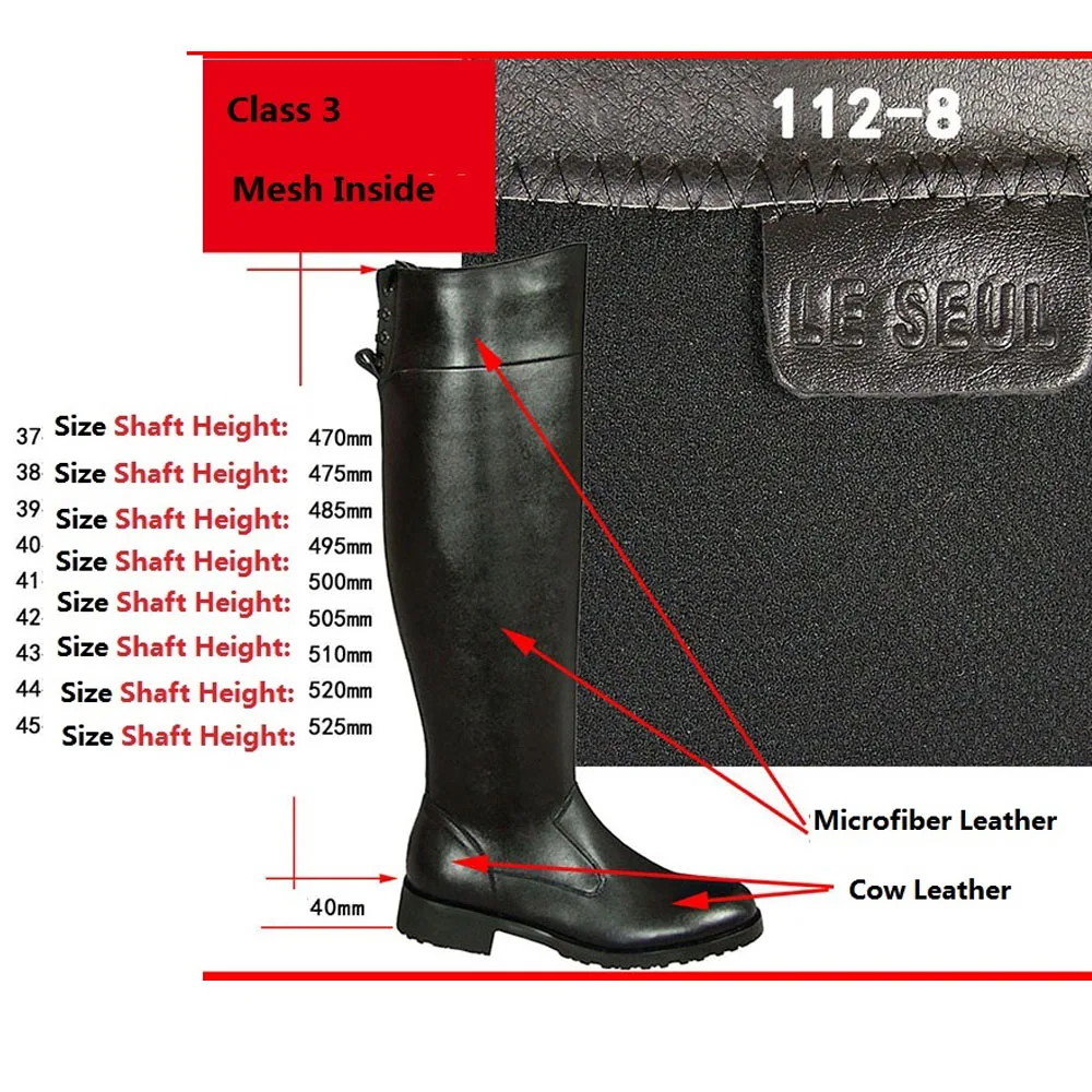 Men'S Shoes Zipper - Stivali da equitazione Guardia d'Onore in