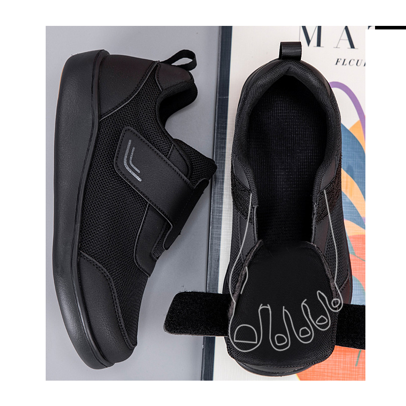 Men'S Shoes Diabetic - Scarpe Aperte per Anziani, Regolabili, per
