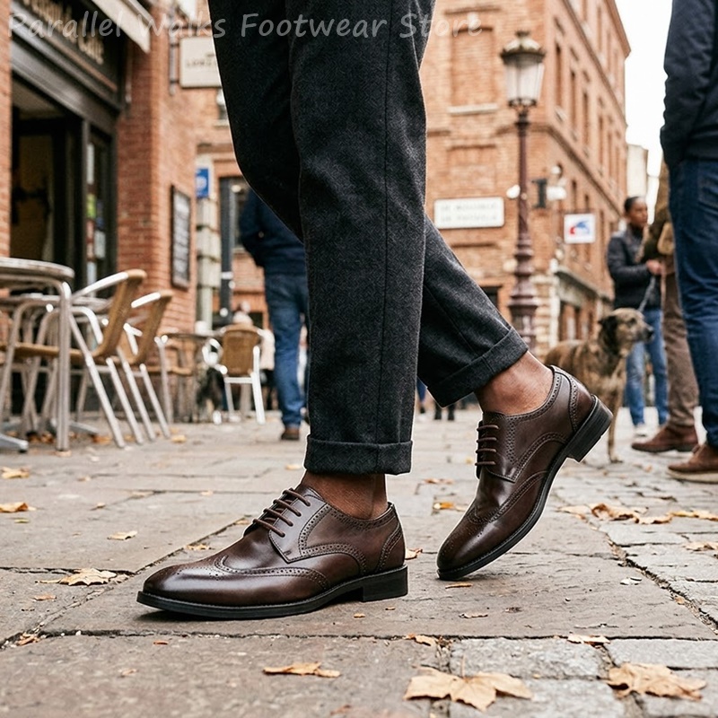 Scarpe Derby Brogue da uomo, e - Men Shoes Formal recensione e prezzo