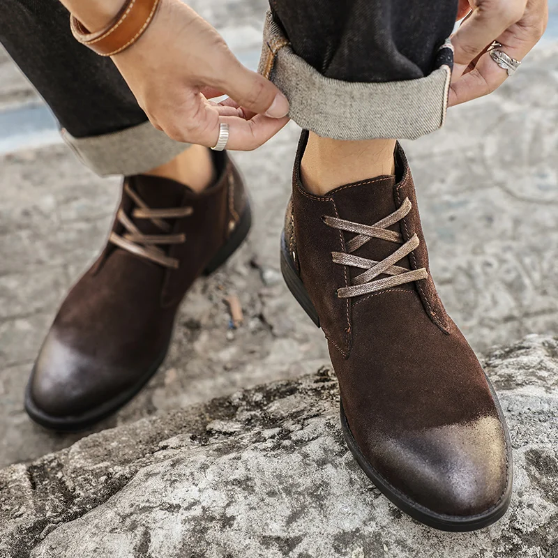Nuovi stivaletti in pelle scam - Men'S Shoes Zipper recensione e prezzo