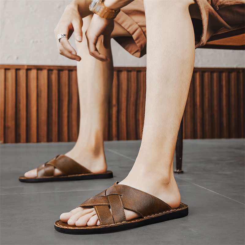 Sandali casual da uomo in vera - Men Shoes Marks recensione e prezzo