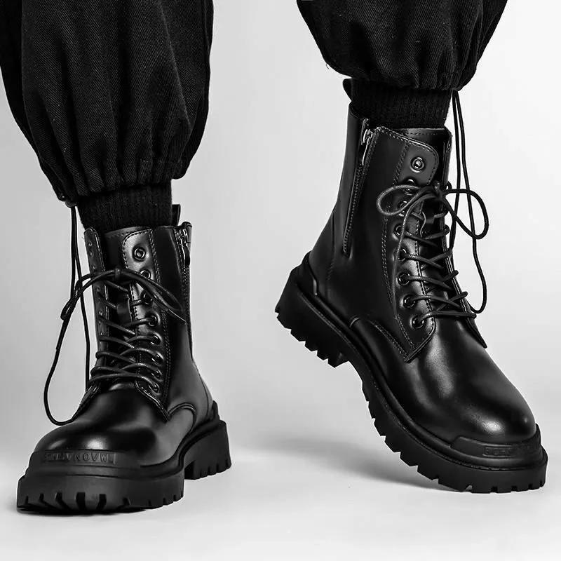 Stivali da Uomo Autunnali Impe - Men'S Shoes Zipper recensione e prezzo