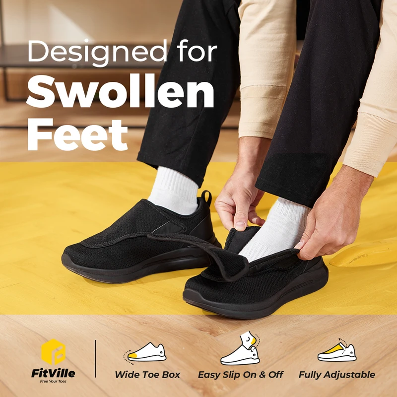 FitVille scarpe diabetiche da  - Men'S Shoes Diabetic recensione e prezzo