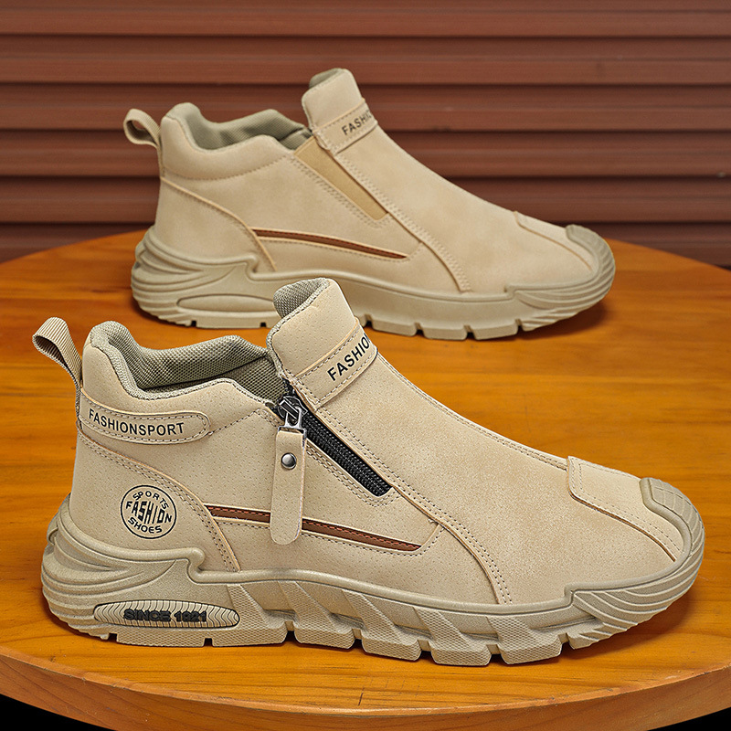 Stivaletti Casual da Uomo con  - Men'S Shoes Zipper recensione e prezzo
