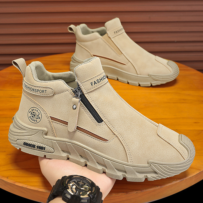 Stivaletti Casual da Uomo con  - Men'S Shoes Zipper recensione e prezzo