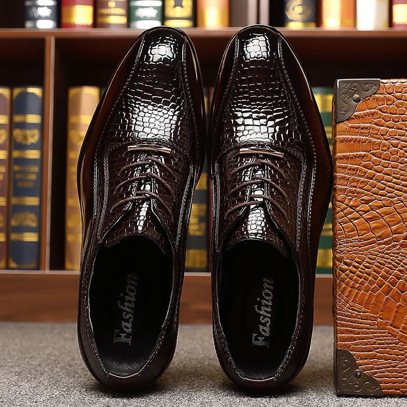 Scarpe eleganti da uomo in pel - Men Shoes Formal recensione e prezzo