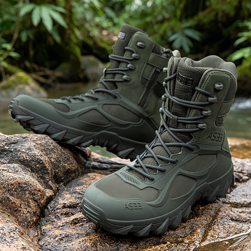 Stivali Tattici da Uomo, Casua - Men'S Shoes Zipper recensione e prezzo