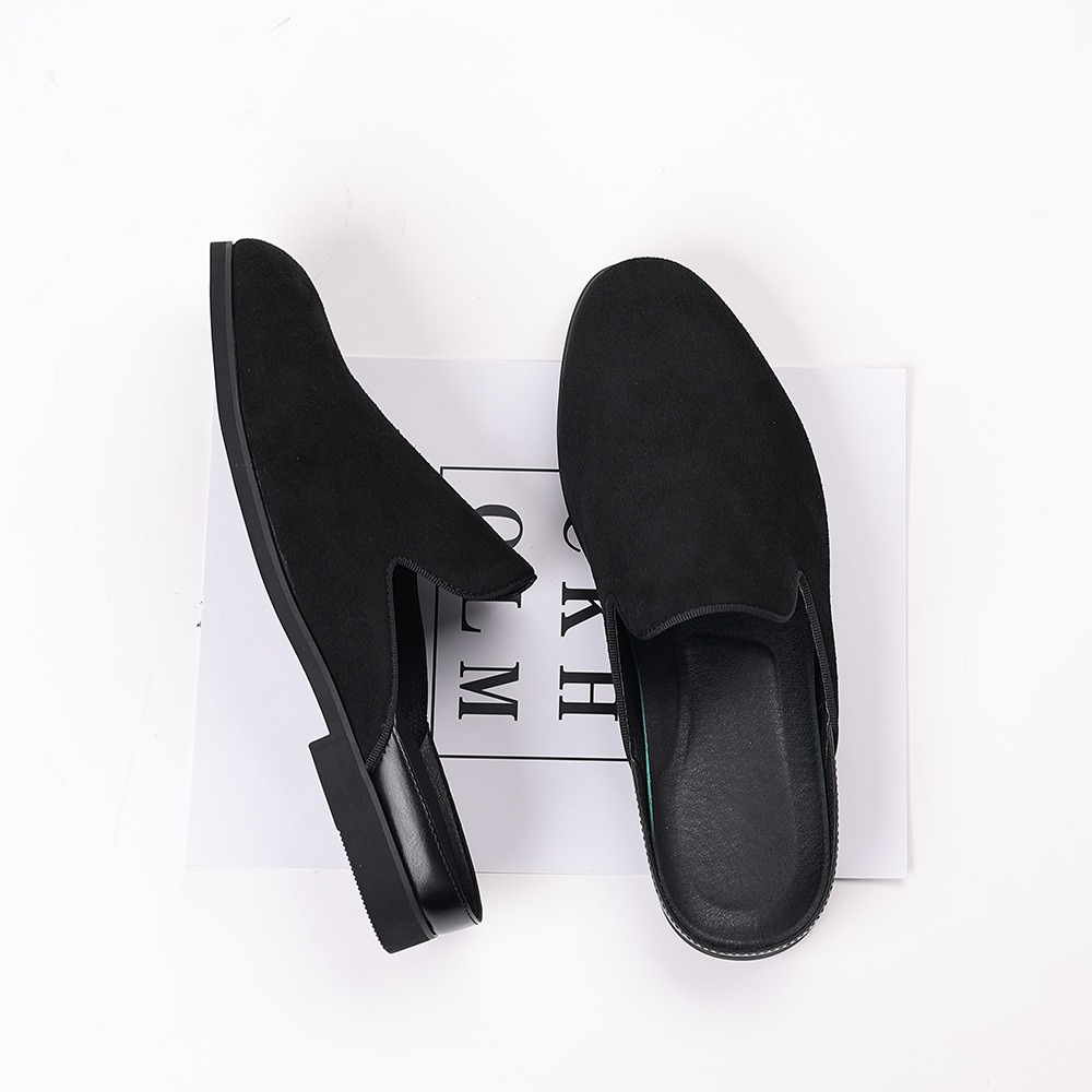 Mules in camoscio per uomo, mo - Men Shoes Formal recensione e prezzo
