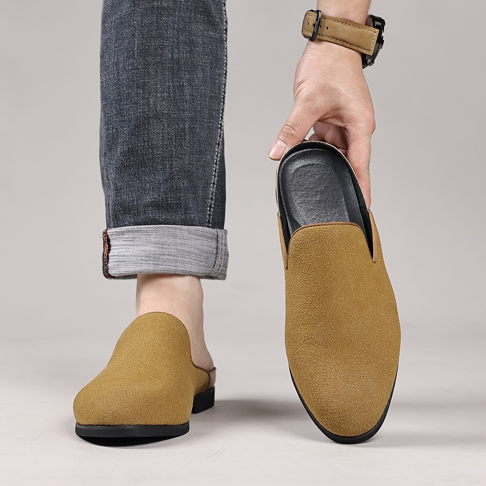 Mules in camoscio per uomo, mo - Men Shoes Formal recensione e prezzo
