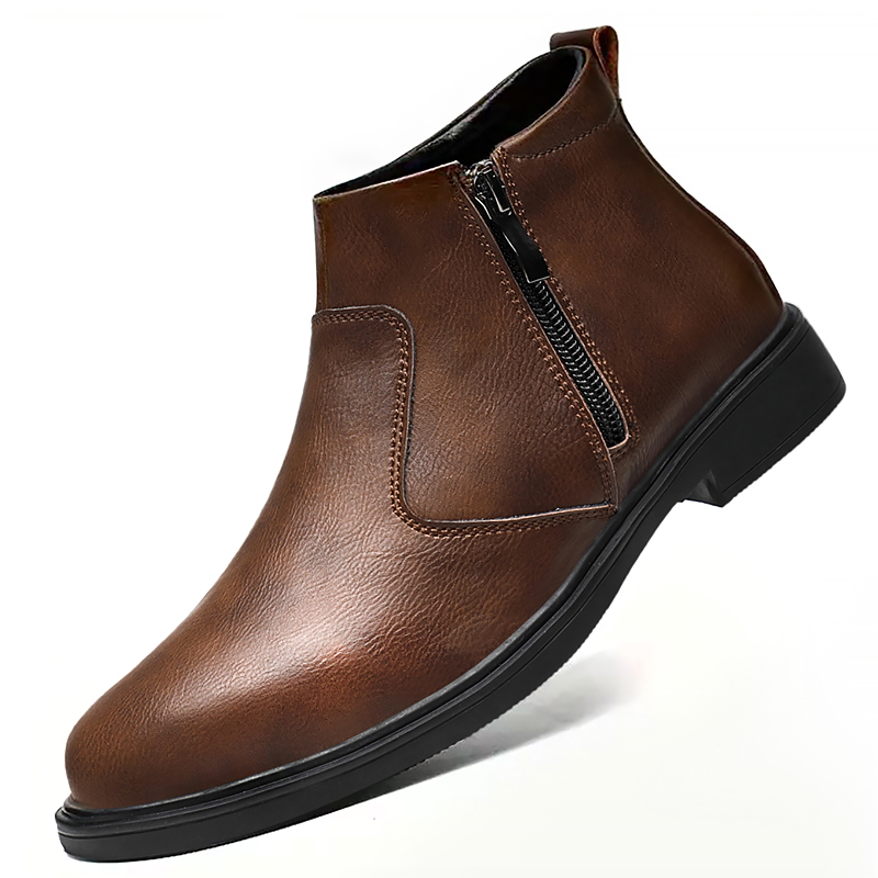 Nuove Scarpe in Pelle con Zip  - Men Shoes Formal recensione e prezzo