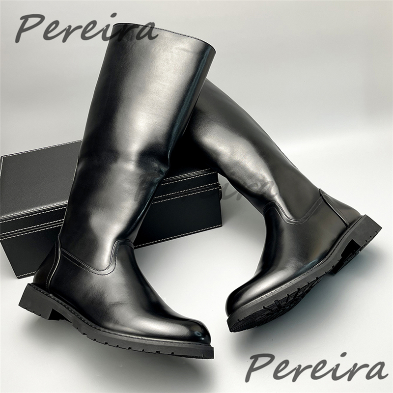 Stivali alti al ginocchio da u - Men'S Shoes Zipper recensione e prezzo