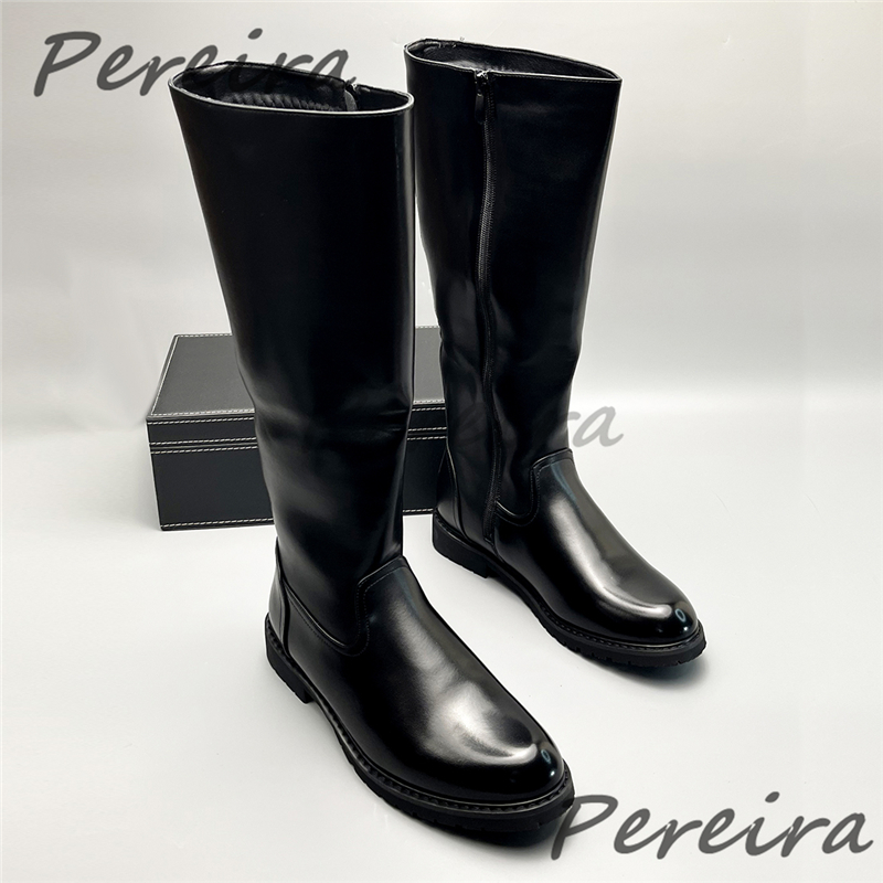Stivali alti al ginocchio da u - Men'S Shoes Zipper recensione e prezzo