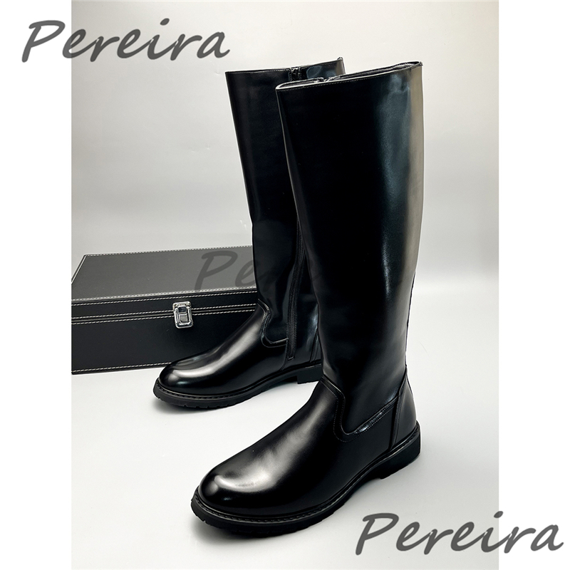 Stivali alti al ginocchio da u - Men'S Shoes Zipper recensione e prezzo