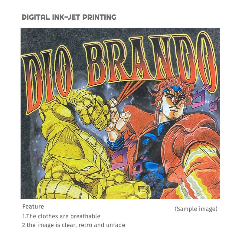 Bandai Anime JoJos T Shirt Vin - Men Shoes Xxl recensione e prezzo
