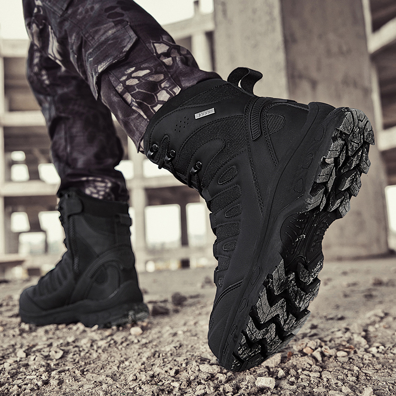 Nuovi uomini stivali tattici m - Men'S Shoes Zipper recensione e prezzo