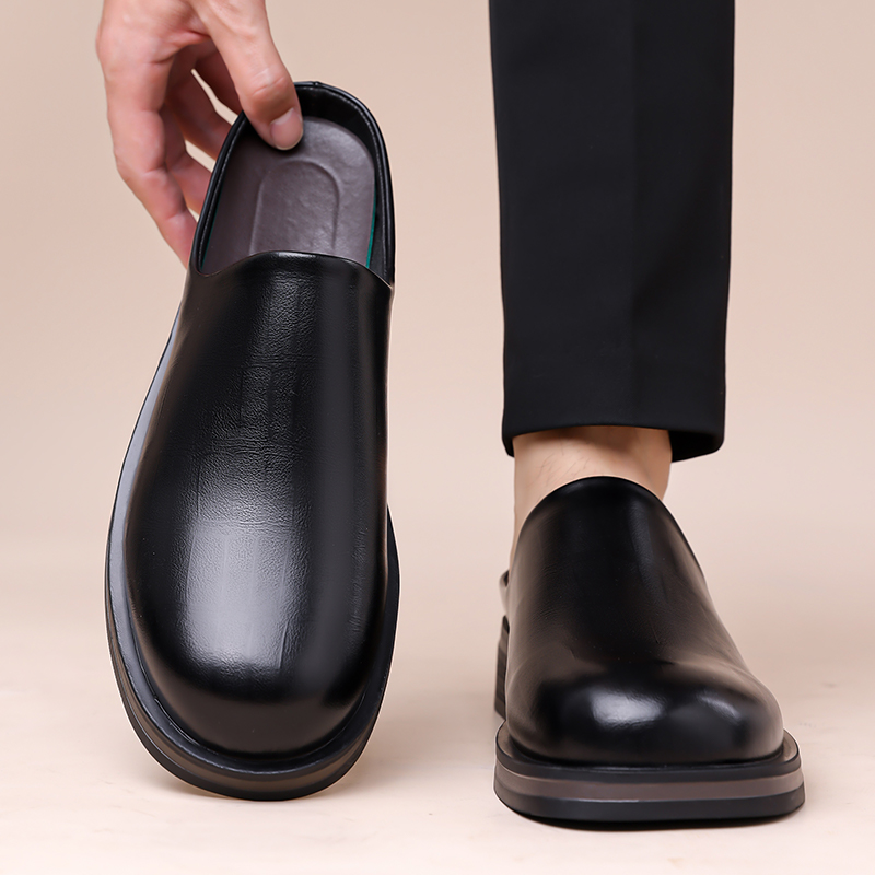 Mules da uomo slip-on, in pell - Men Shoes Marks recensione e prezzo