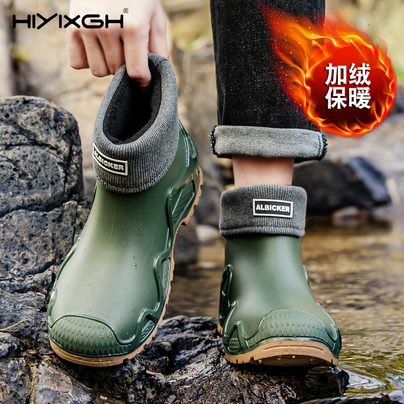 Stivali da Pioggia Rinforzati  - Men'S Shoes Water Resistant recensione e prezzo