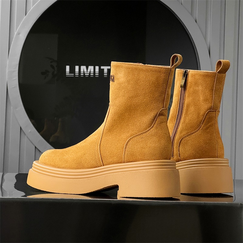 Stivali Corti Invernali Europa - Men'S Shoes Zipper recensione e prezzo